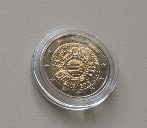 Euro gedenkmünze 10 - 2, jahre