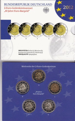 Deutschland euro satz - deutschland,