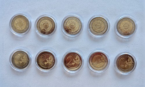 Euro gedenkmünze jahre - 2-euro-gedenkmünze, 10