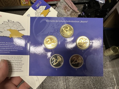Euro gedenkmünzenset 10 - gedenkmünzenset,
