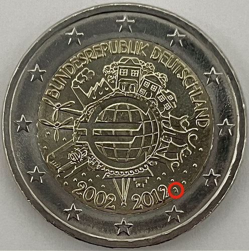 Euro gedenkmünze - 2,