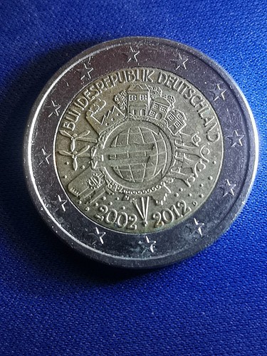 Euro gedenkmünze 2012 - euro,