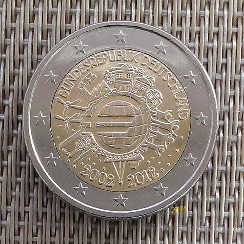 Euro gedenkmünze - 2,