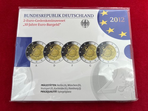 Brd euro 10 jahre - 5,