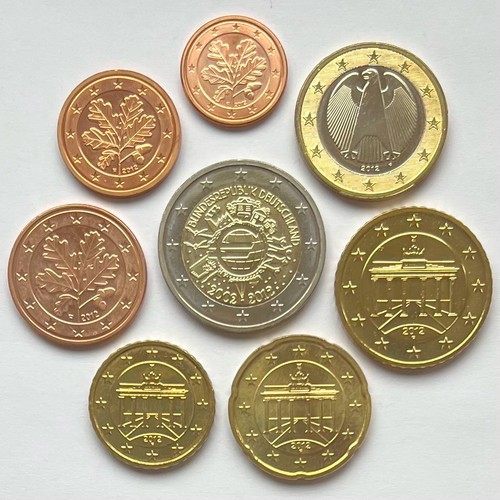 2012 euro kursmünzensatz - 2012, euro-kursmünzensatz