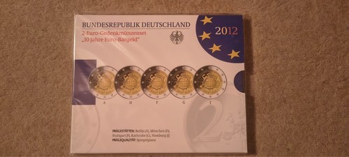 Euro gedenkmünzenset 2012 - 2,