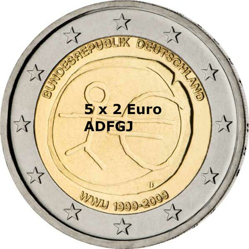 Euro gedenkmünze 2009 - euro, bfr