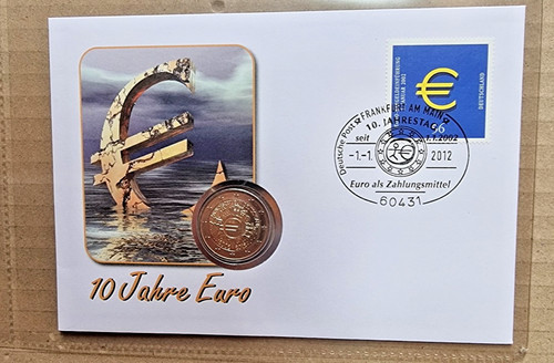 Brd numisbrief euro 2012 - 2012, j