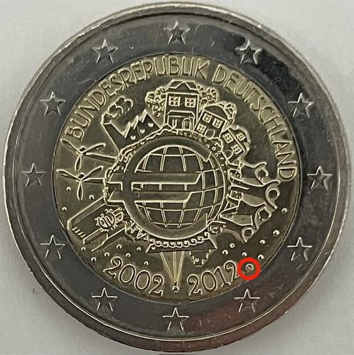 Euro gedenkmünze - 2,