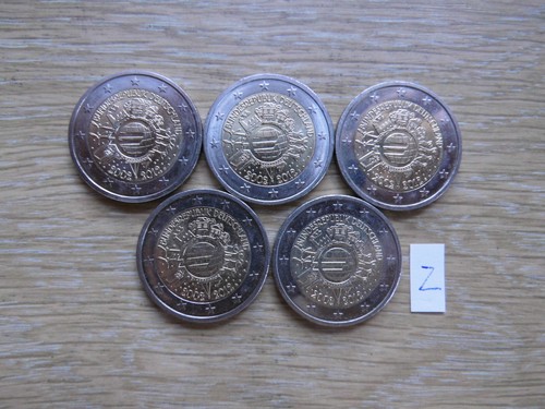 Euro gedenkmünzen jahre - 10,